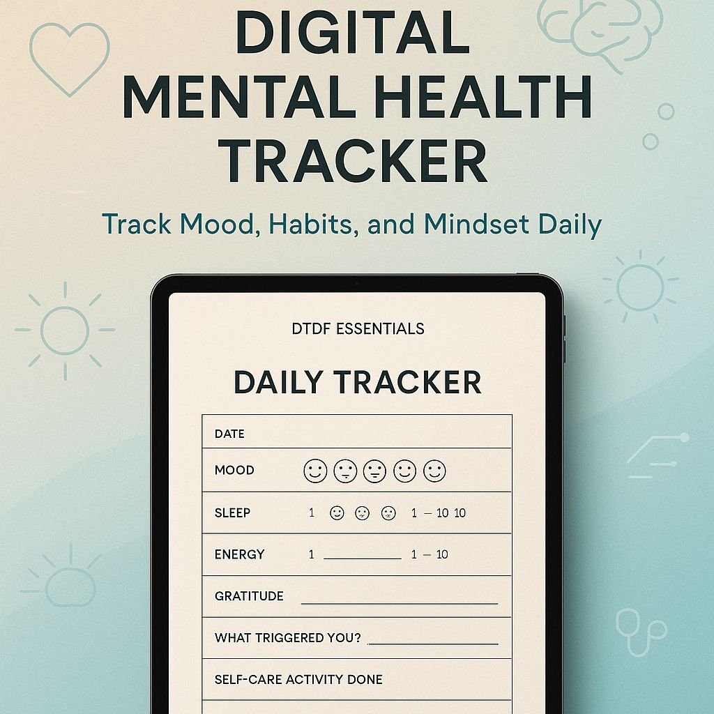 Digital mental health tracker